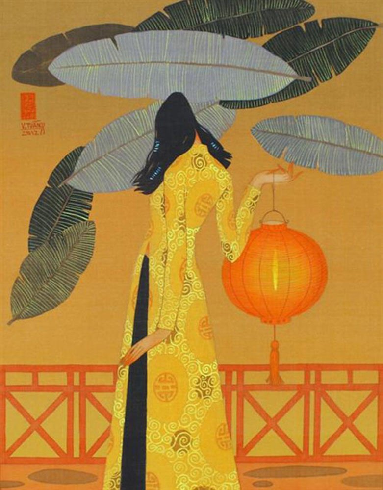 Autumn noon 2-Vietnamese Painting