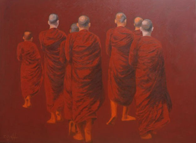 Go to The Perfect Universal Enlightenment -Original Vietnamese Art