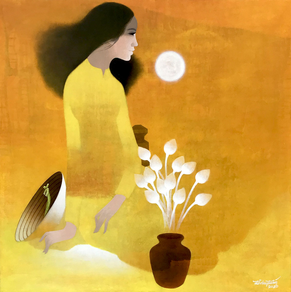Lady in yellow-90x90