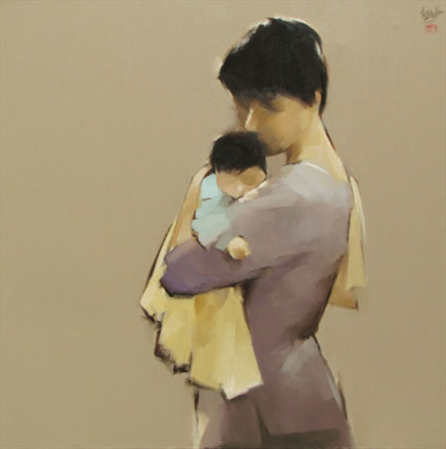 The Mother 01-Original Vietnamese Art