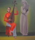 A performance-Vietnamese Painting