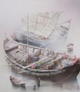 Boats-Original Vietnamese Art
