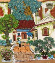 Country garden 02-Vietnamese Painting