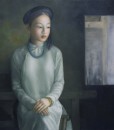 Young girl-Original Vietnamese Art