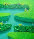 Lotus on the rice field 1-90x90