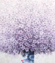 Vase of Purple Flowers - Vietnamese Paintings