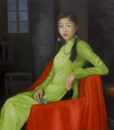 Asian portrait painting|Vietnam Artist