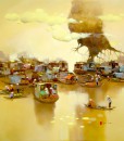 contemporary Asian oil paintings|Vietnam Artist