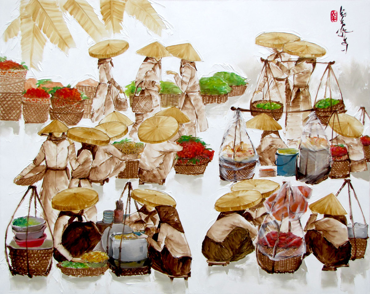 Asian figurative art|Vietnam Artist