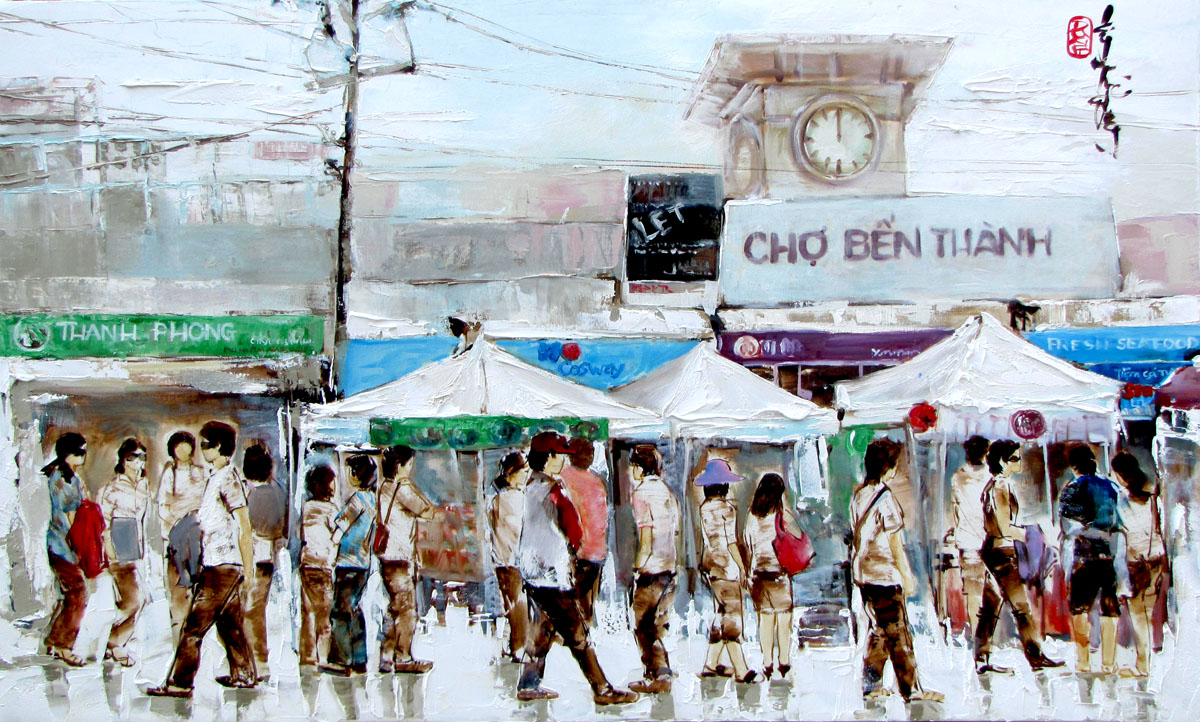 Ben Thanh Market-60x100