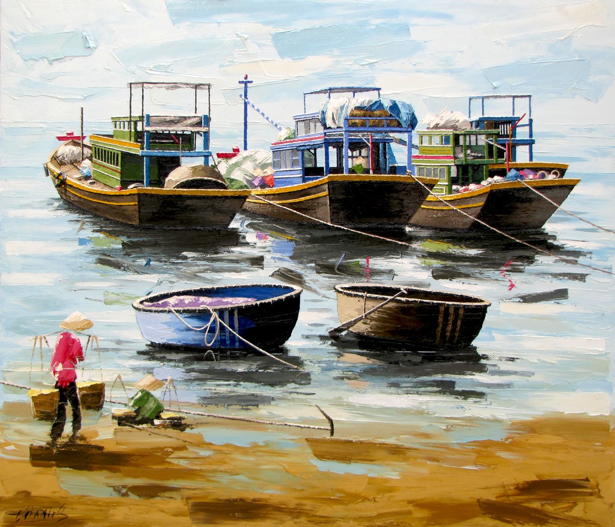 Fishing boats-120x140